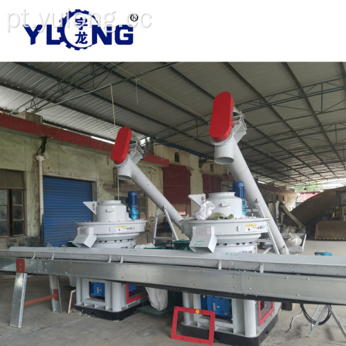 Fabricação de pelotas de madeira Yulong Xgj560